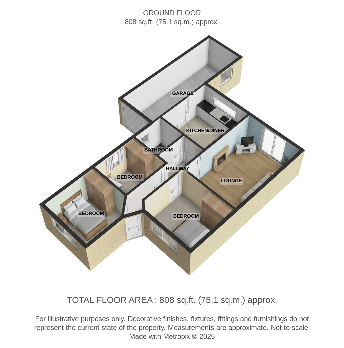 9 Almond Way, Earl Shilton floorplan