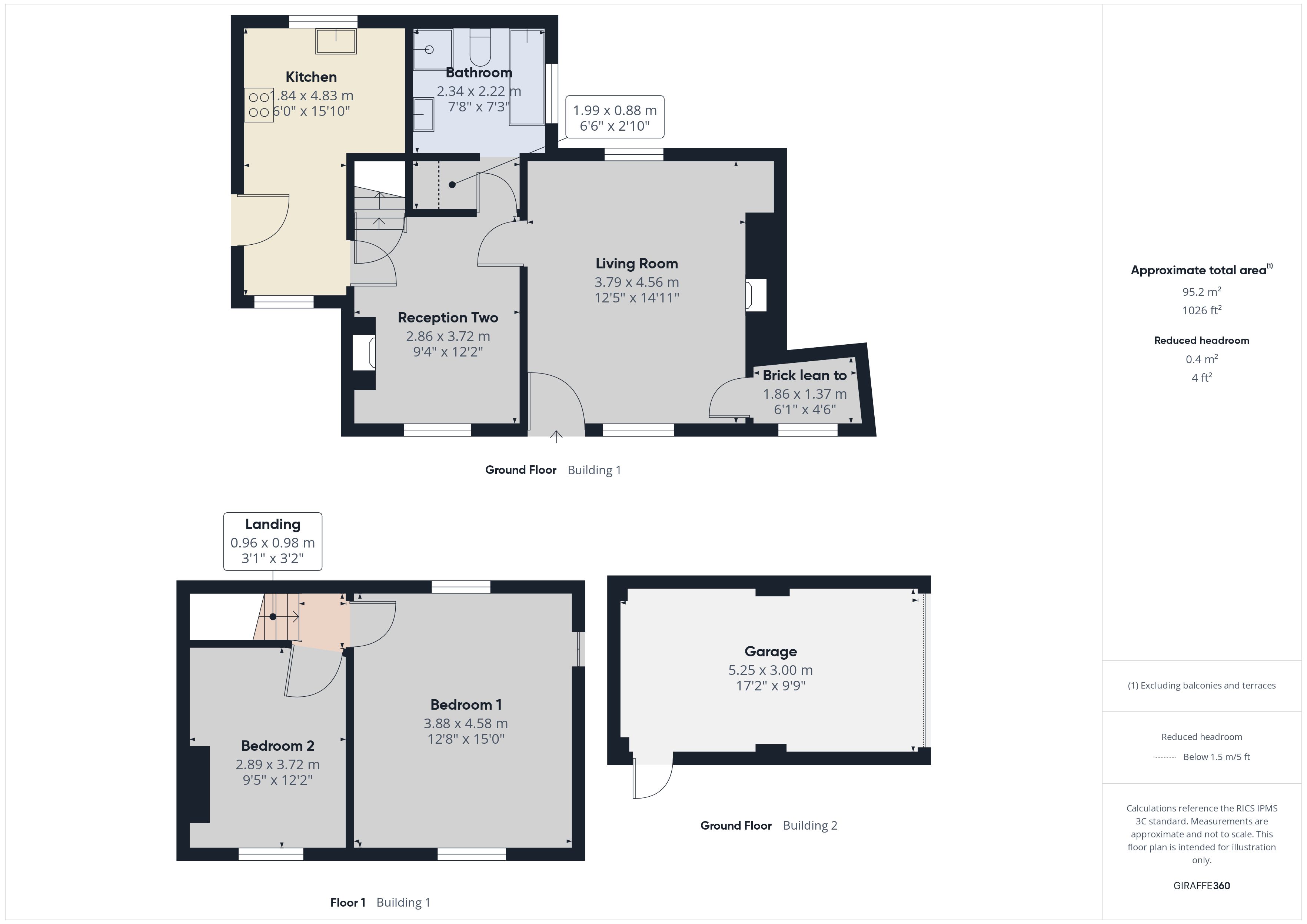 196, Kingsmead Road, Buckinghamshire floorplan