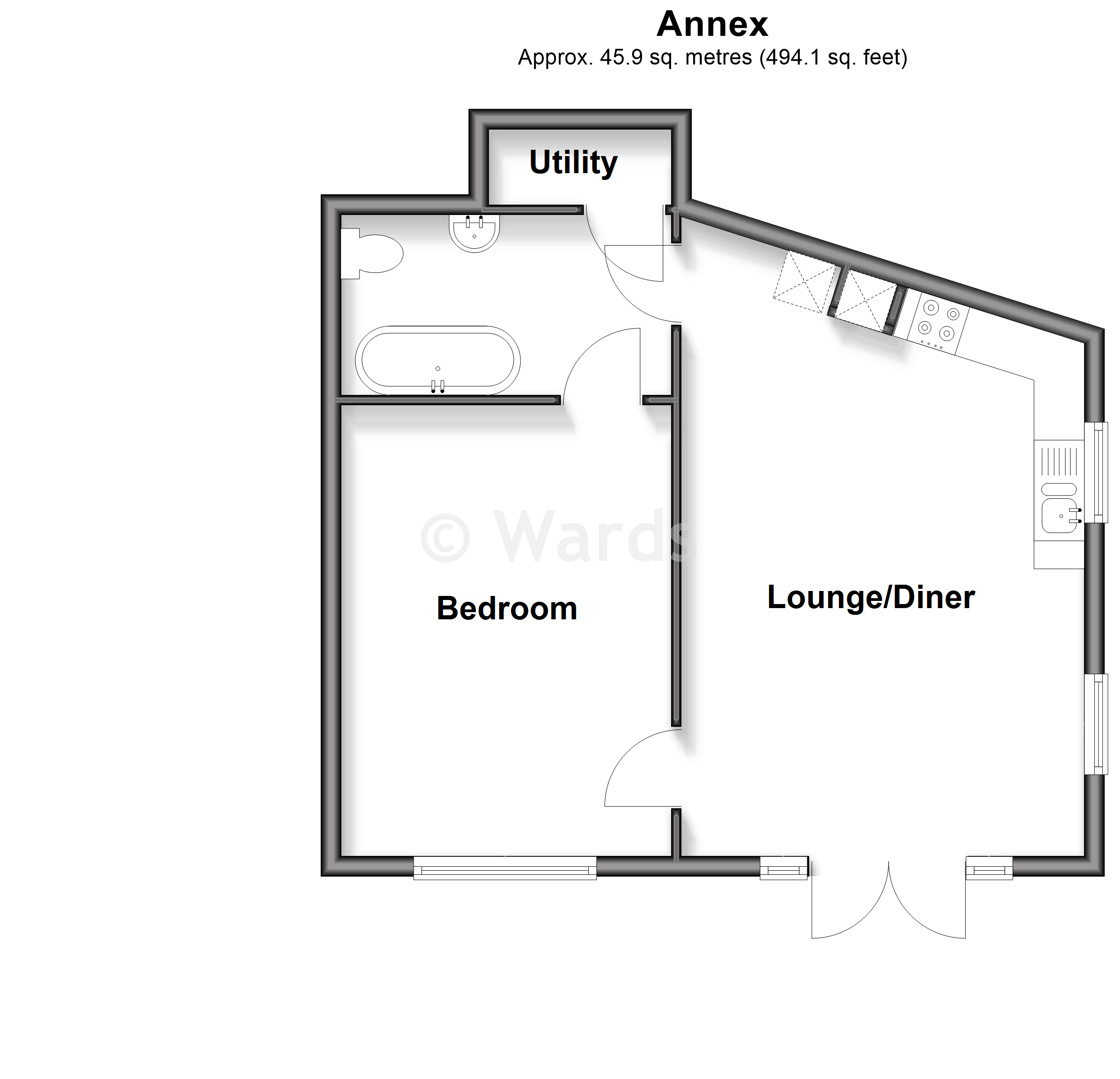 9, James Close, Canterbury floorplan