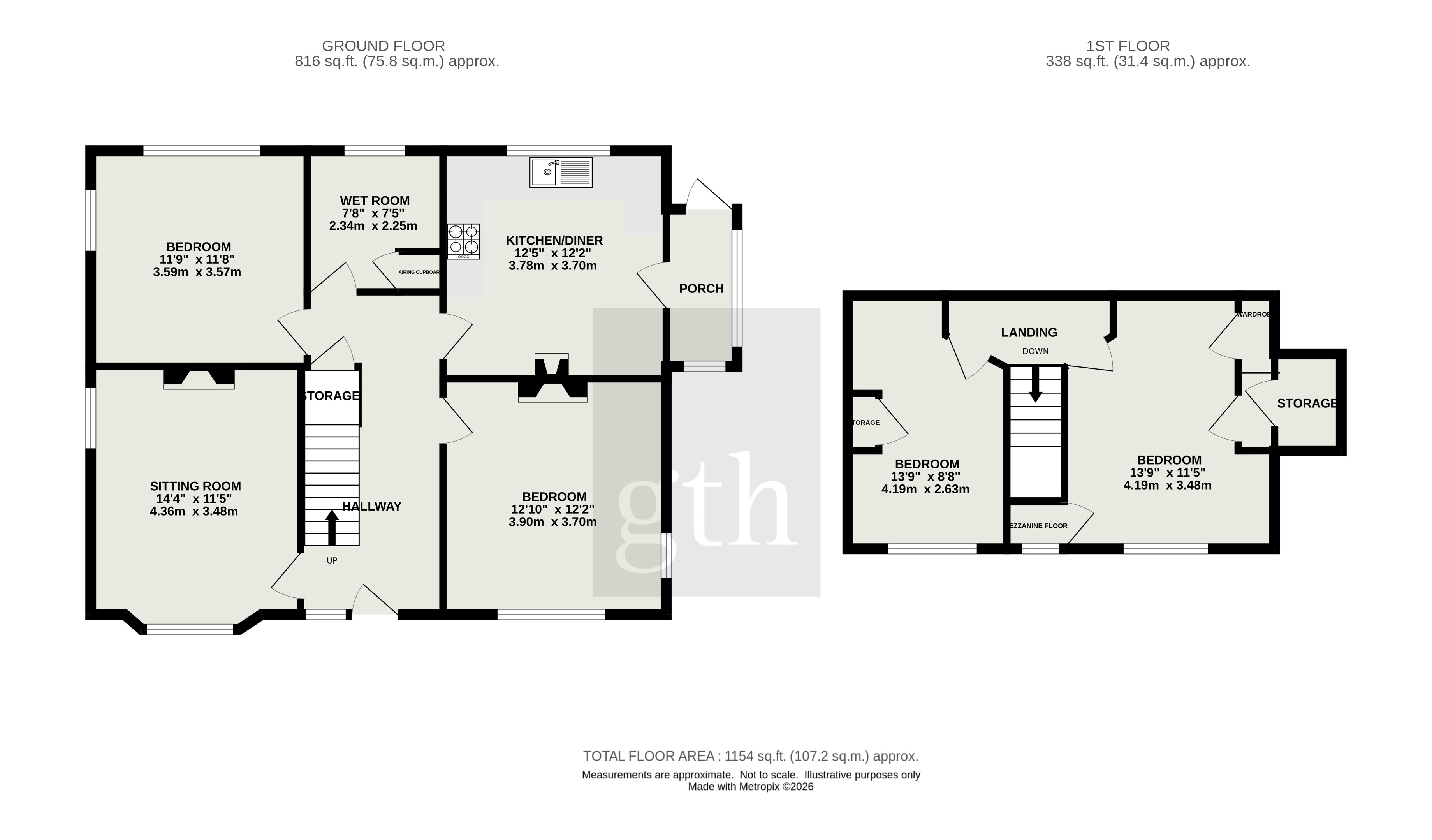 Orchard Lea,, Kingsway, Highbridge floorplan