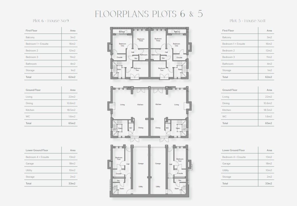 Plot 5, 9, Wharfe View, Ilkley floorplan