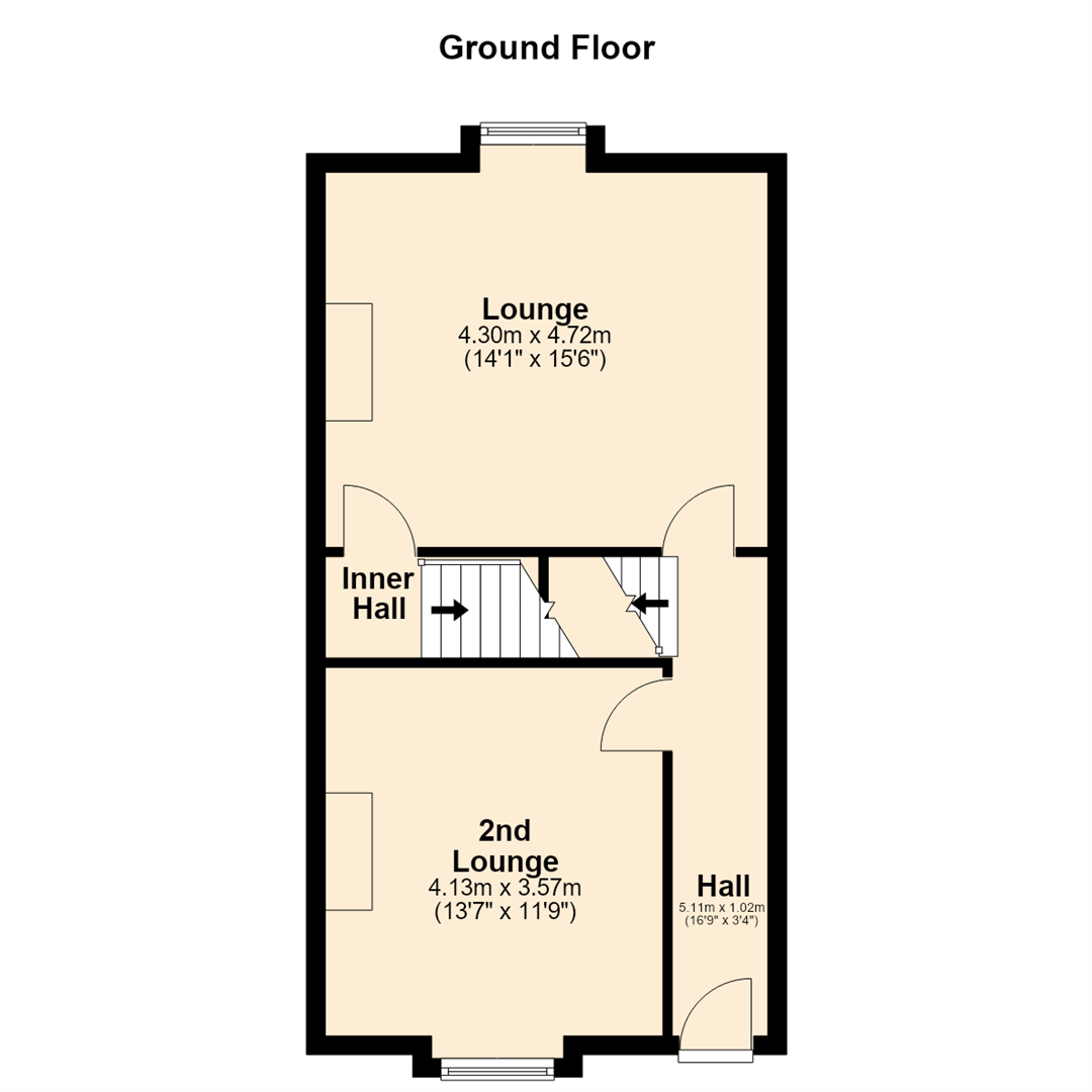 Holcombe Road, Rossendale floorplan