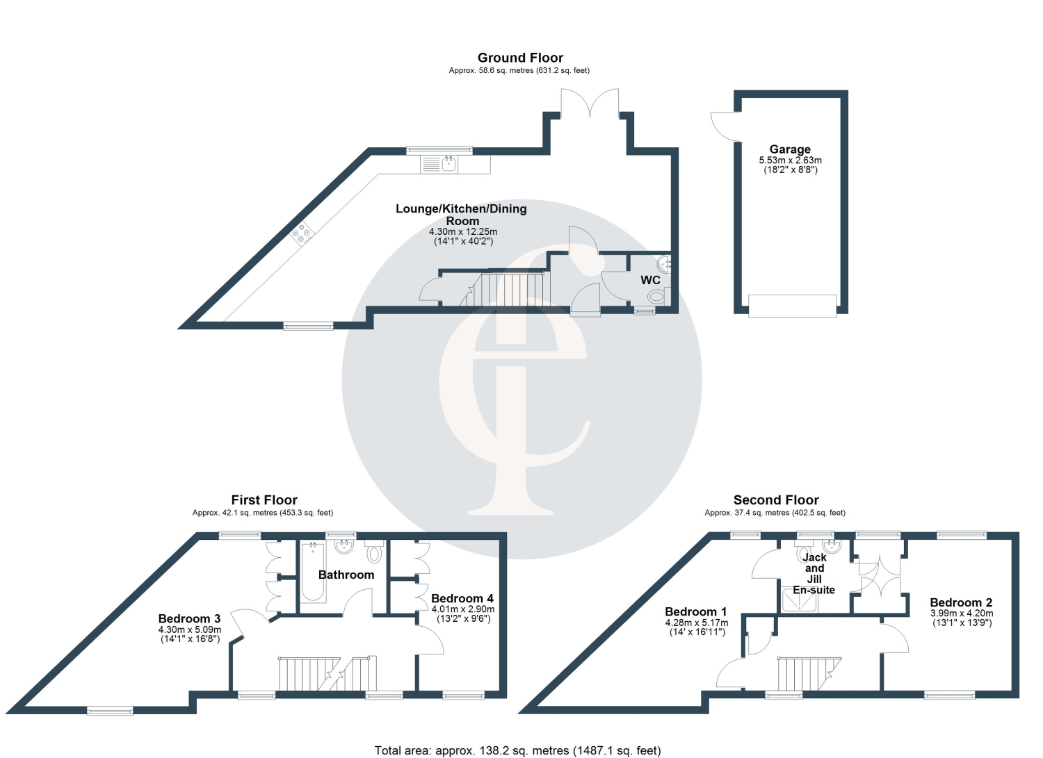 15, Congreve Way, Stratford-upon-Avon floorplan