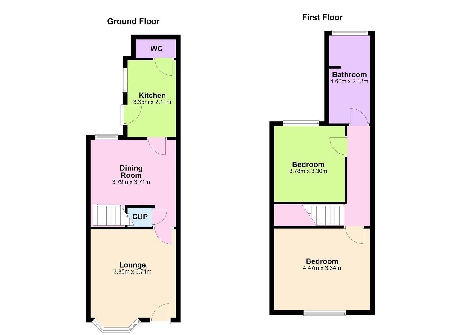 41, Mill Street, Barwell floorplan
