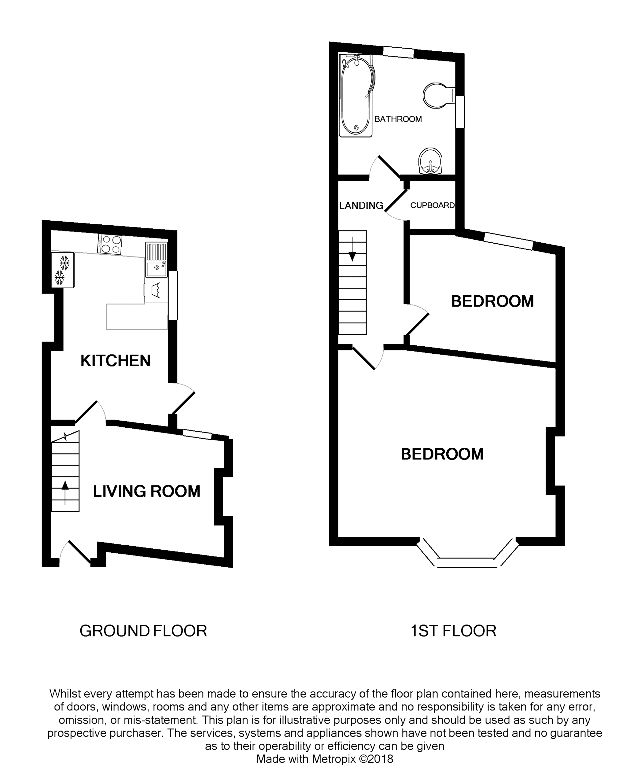 2 Bedrooms Flat to rent in Ditchling Road, Brighton BN1