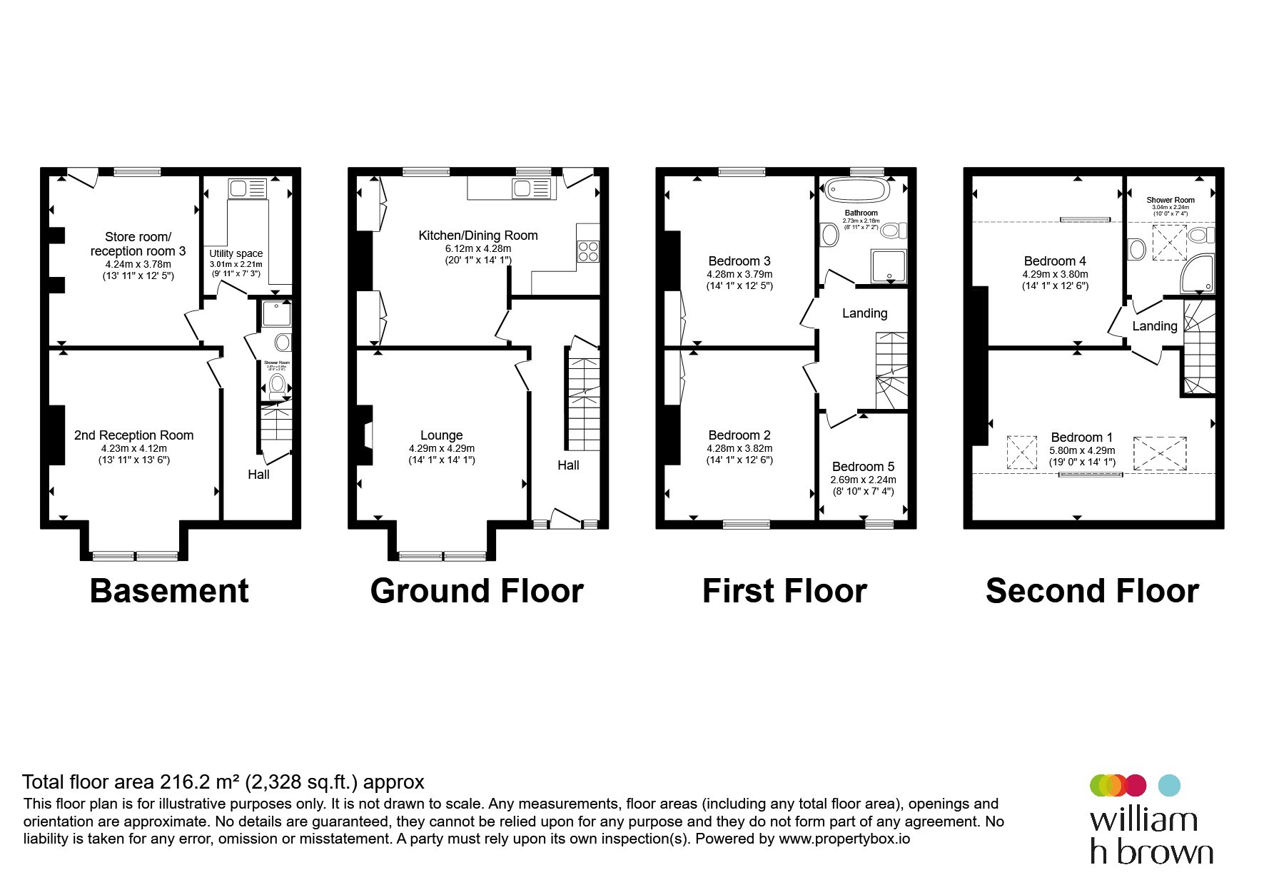 12, Ventnor Terrace, HALIFAX floorplan