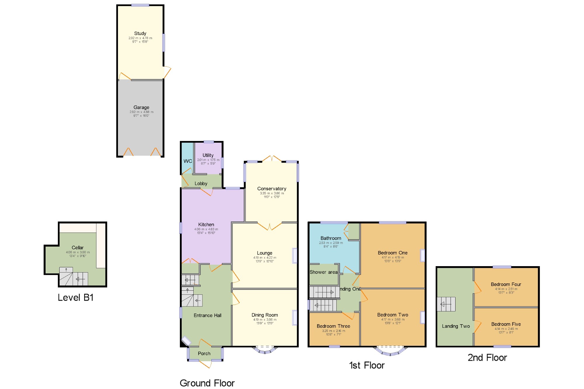 5 Bedrooms Semi-detached house for sale in Manor Avenue, Kidderminster, N/A DY11