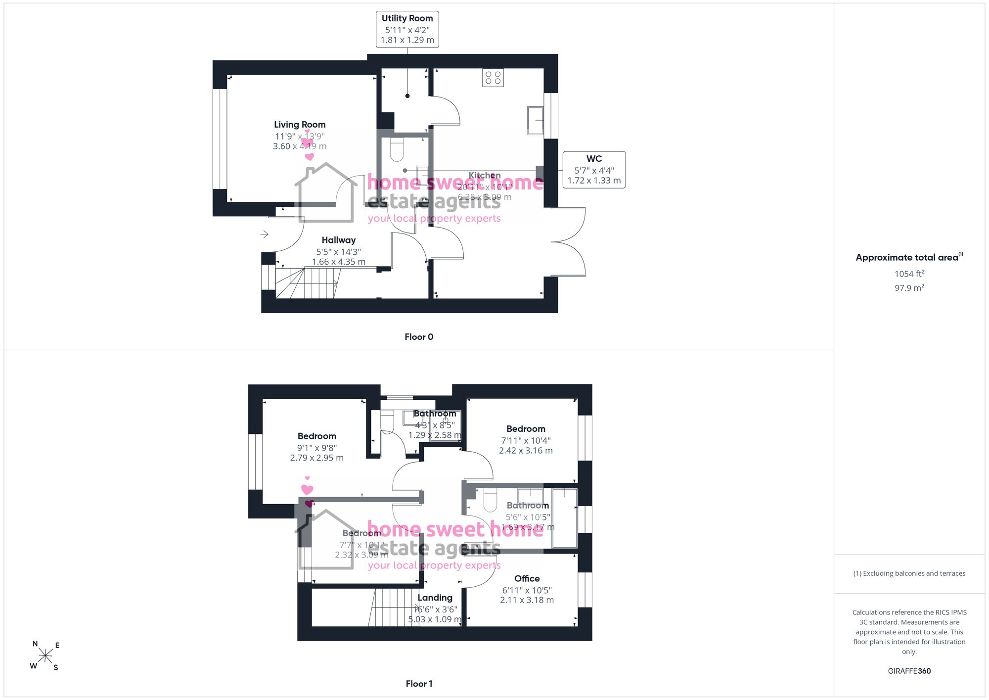 53 Great Glen Gardens, Inverness floorplan