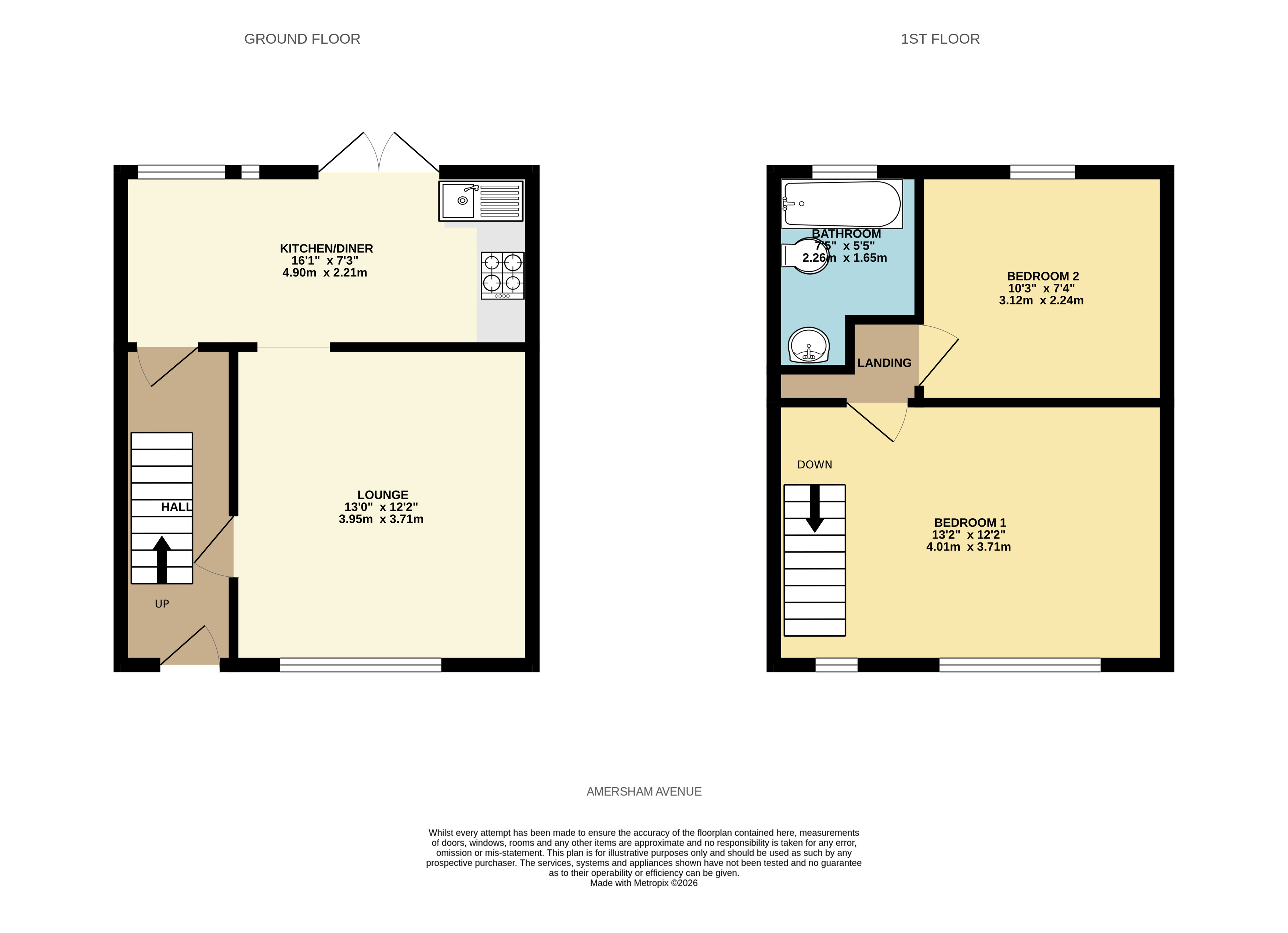 Amersham Avenue, London floorplan