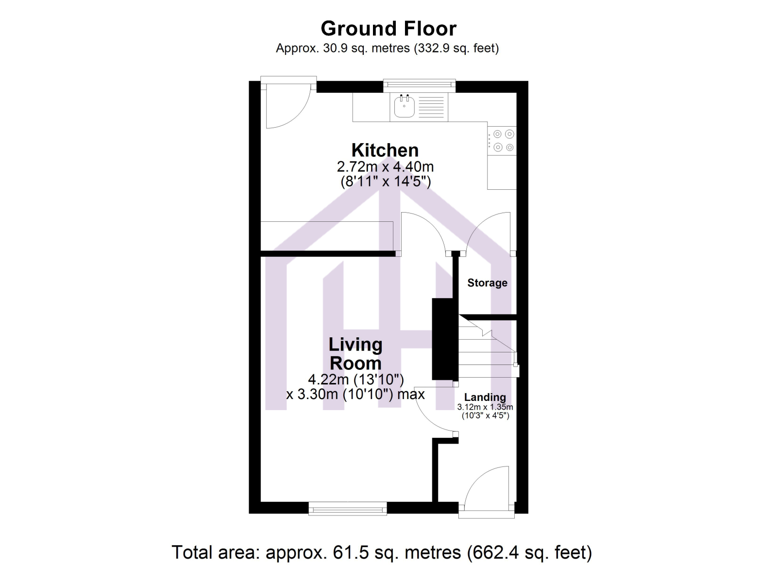 131 Southway, West Denton, Newcastle upon Tyne floorplan
