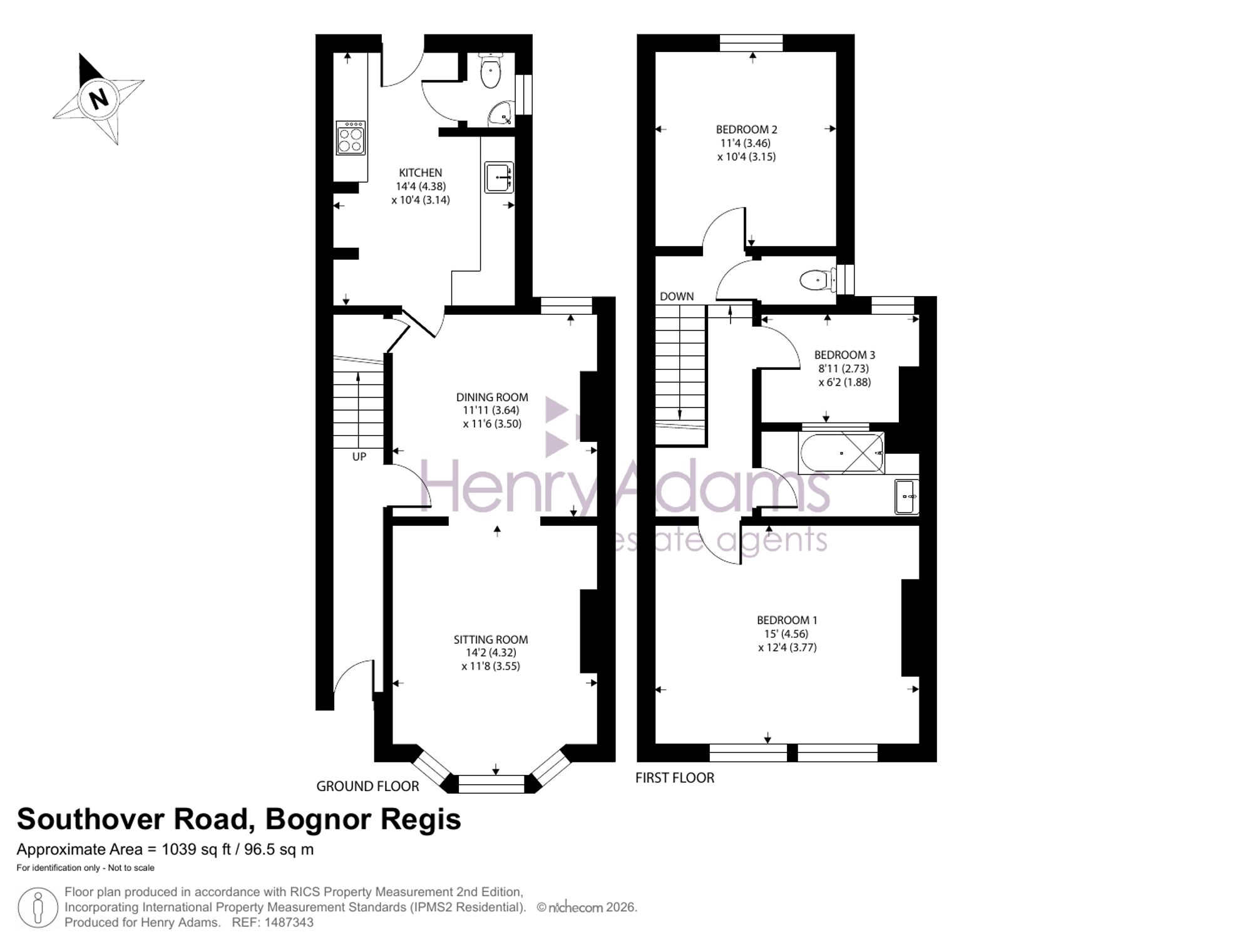 17 Southover Road, Bognor Regis floorplan