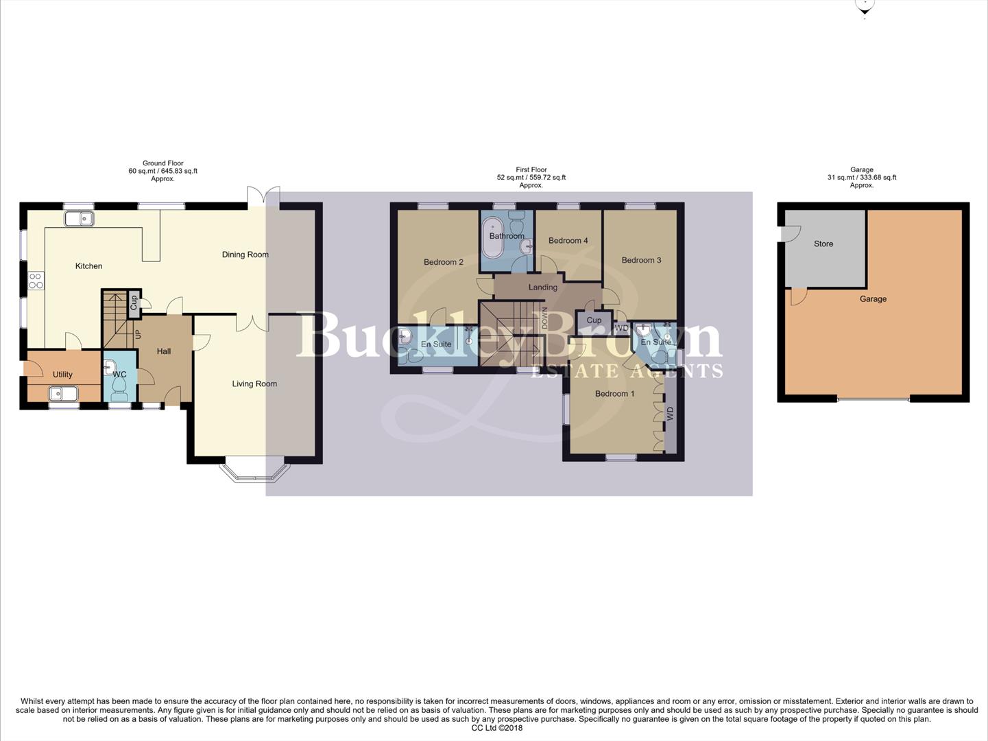 5, Oakmeadows, Alfreton floorplan