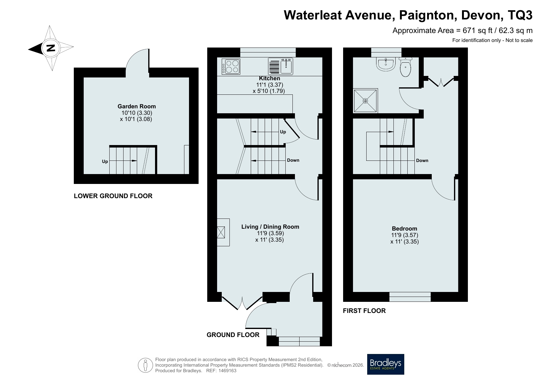 31, Waterleat Avenue, Devon floorplan