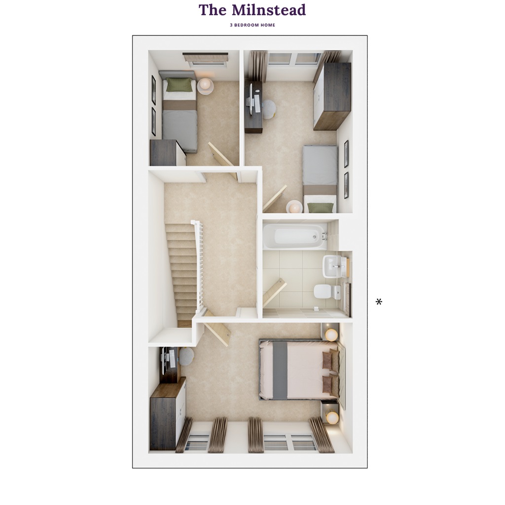 The Milnstead - Plot 13, Barrowby Chase, Low Road, Barrowby, Grantham floorplan