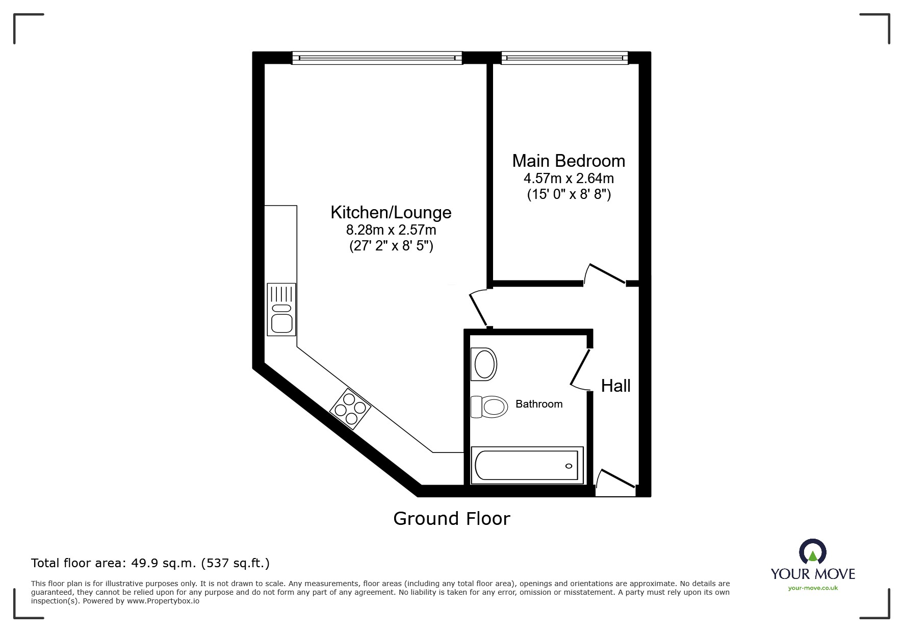High Street, Bedfordshire floorplan