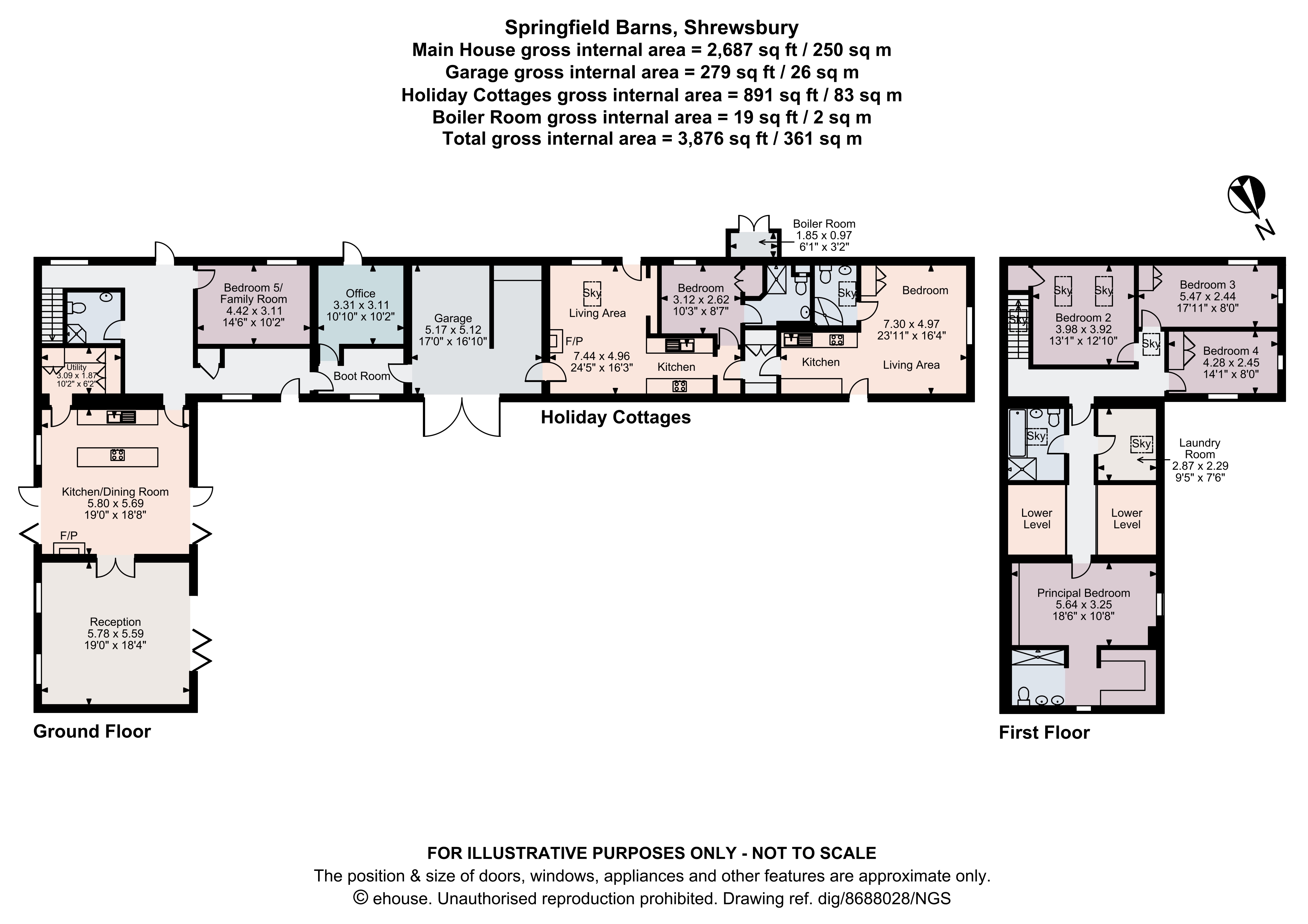 The Drift House, Springfield Barns,, Marton, Shrewsbury floorplan