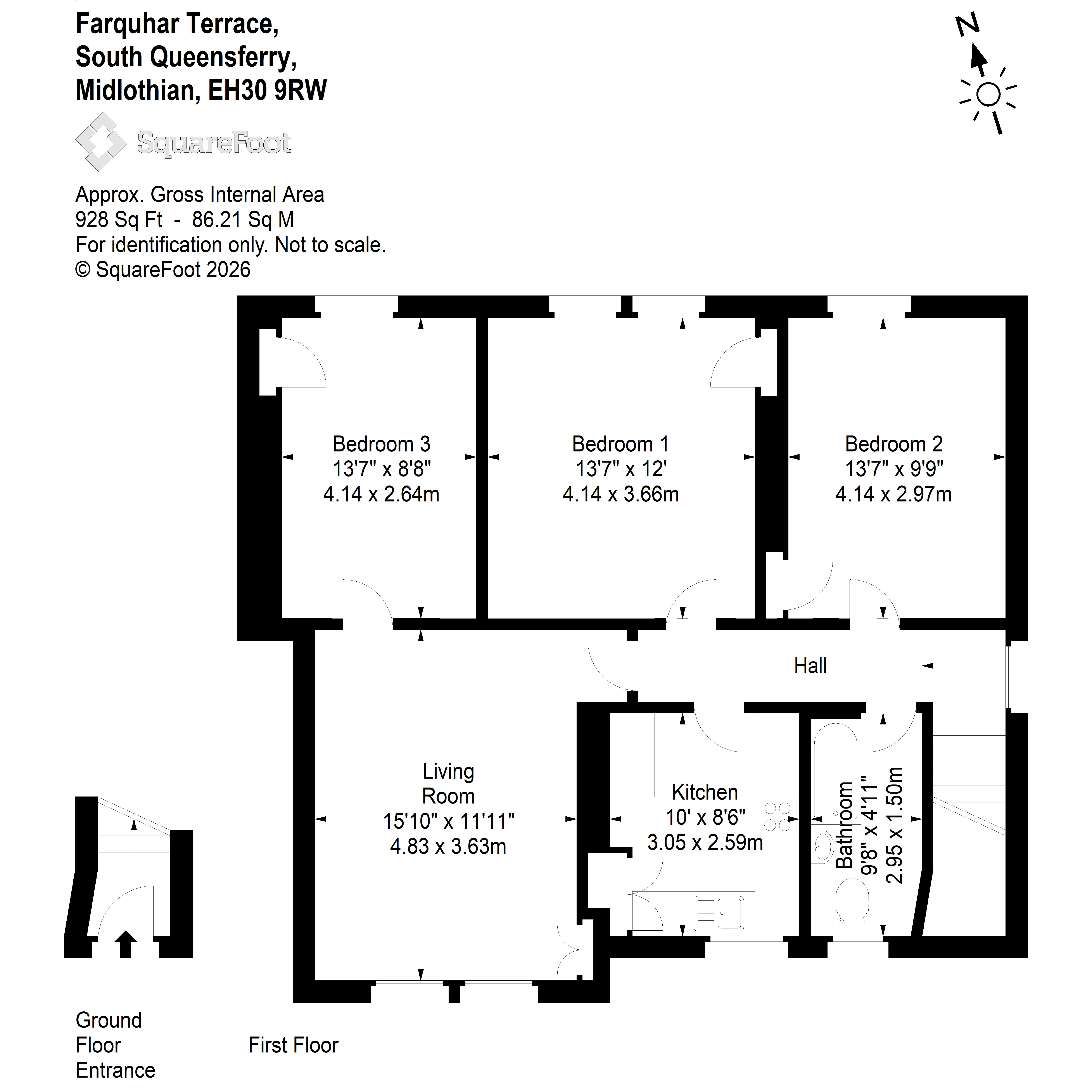 58, Farquhar Terrace, South Queensferry, EH30 floorplan