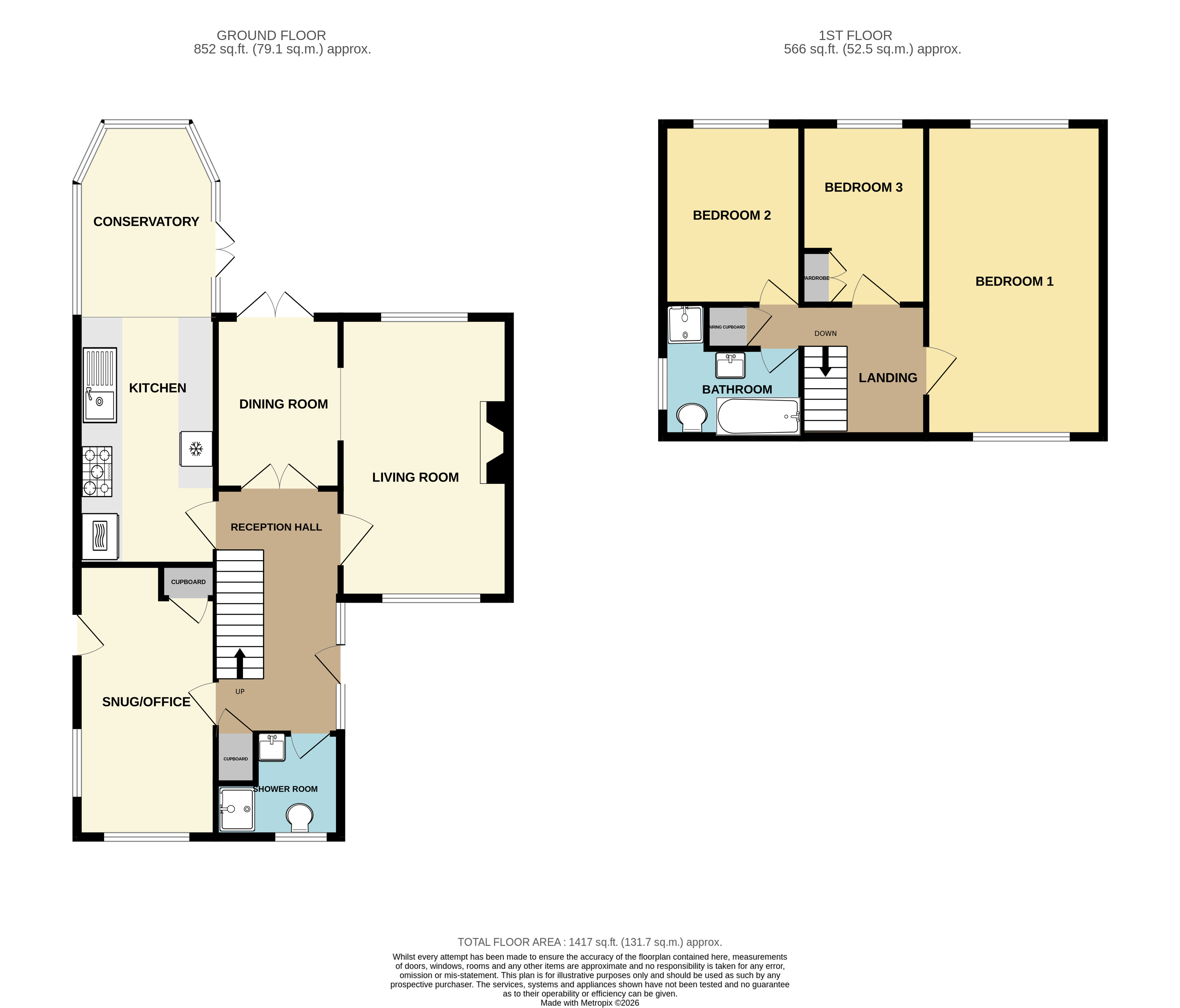 3, Bishopsteignton, Shoeburyness/Thorpe Bay Borders floorplan