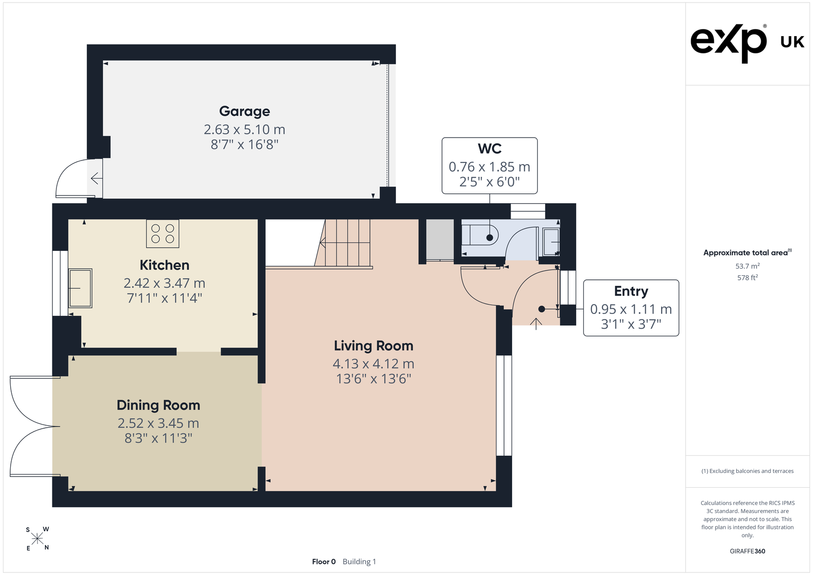 25, Grandsire Gardens, Rochester floorplan
