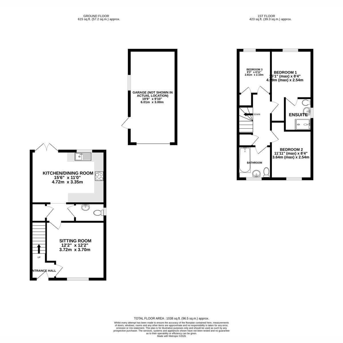 25, Harris Road, Chichester floorplan