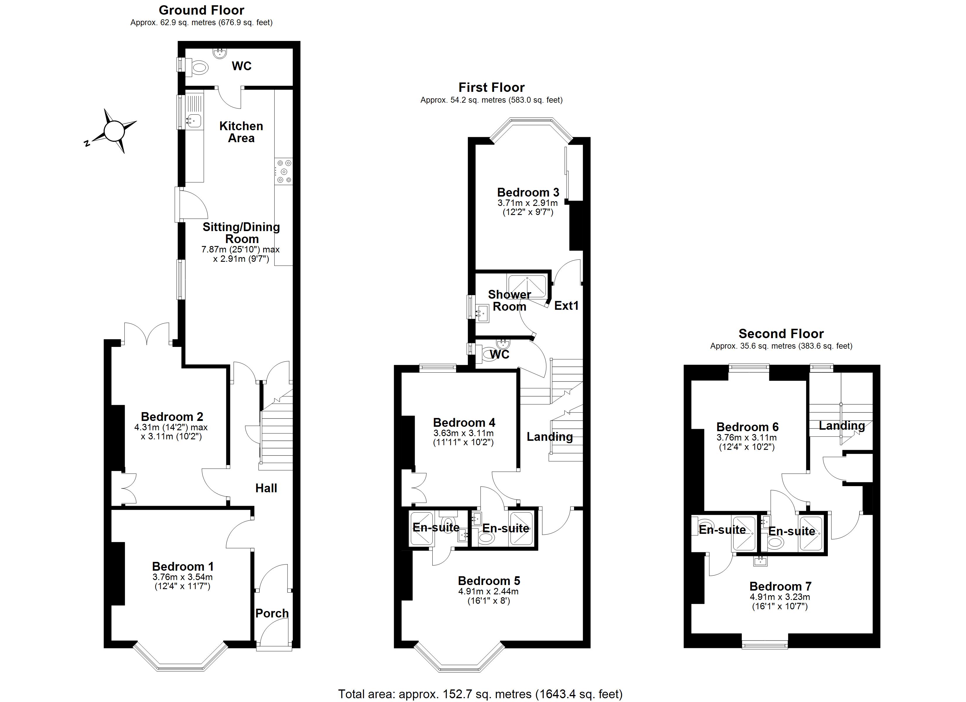 7, Leighton Terrace, Exeter floorplan