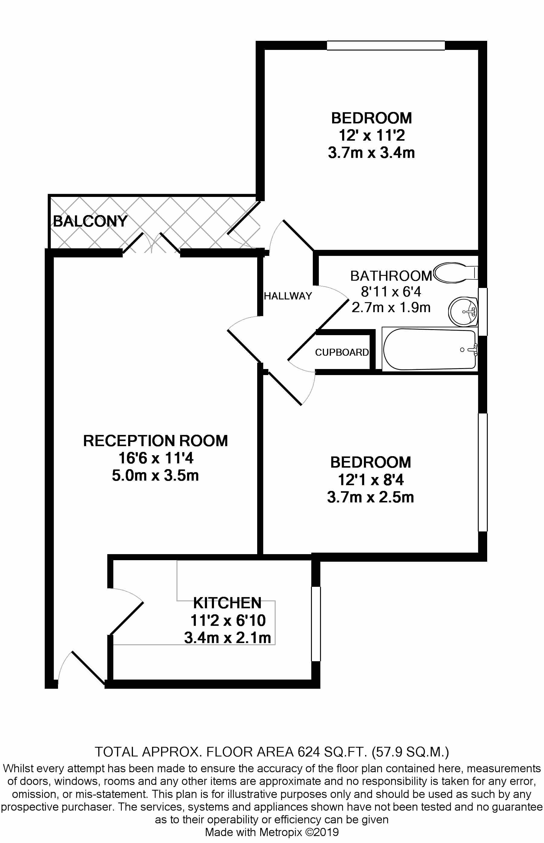 2 Bedrooms Flat for sale in Fourways, Canning Road, Croydon CR0