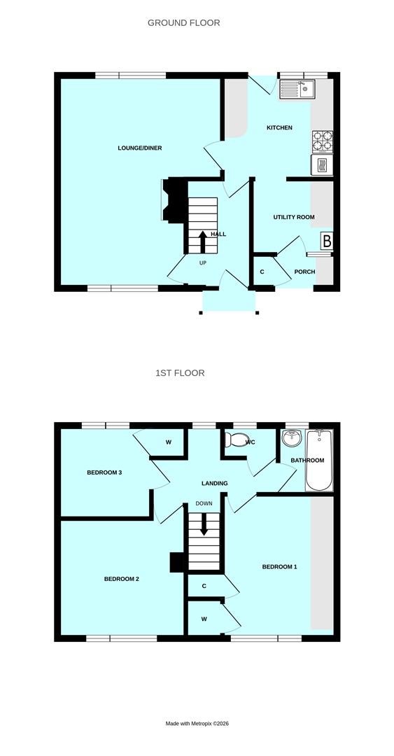 Downgate Gardens, Plymouth floorplan