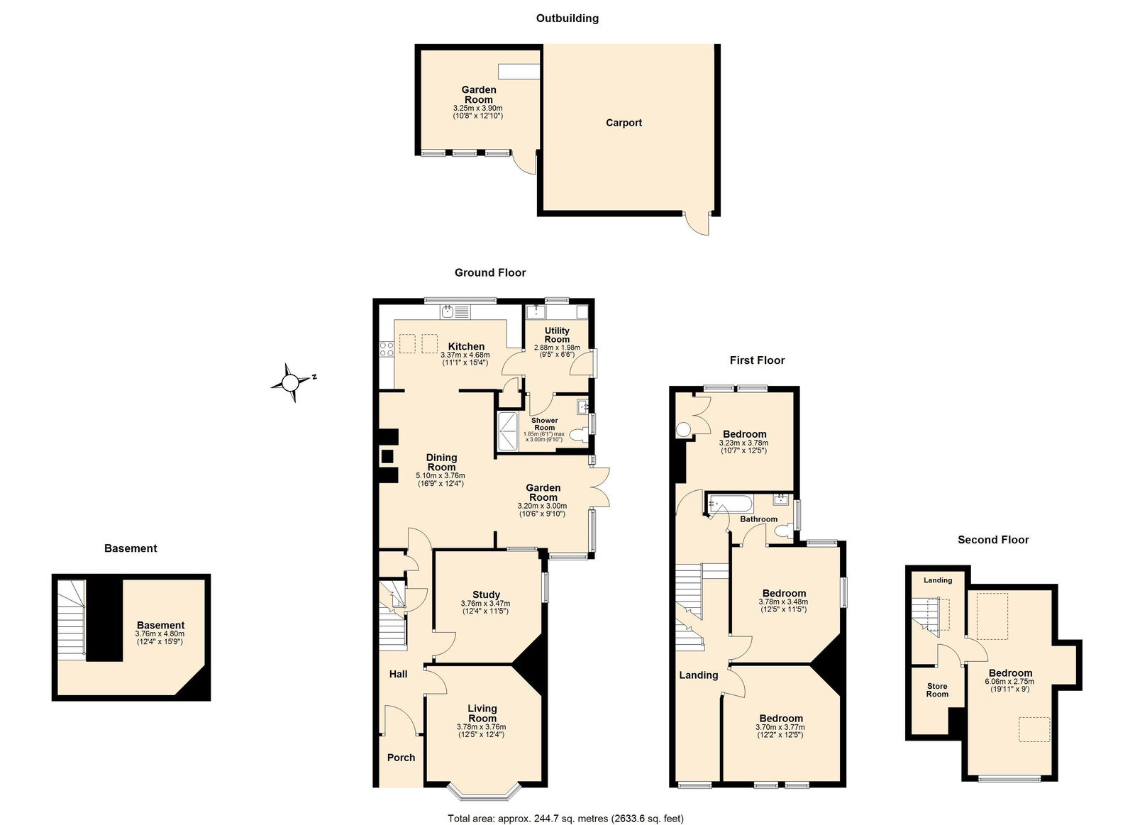 Archenfield Road, Ross-on-wye, HR9 floorplan