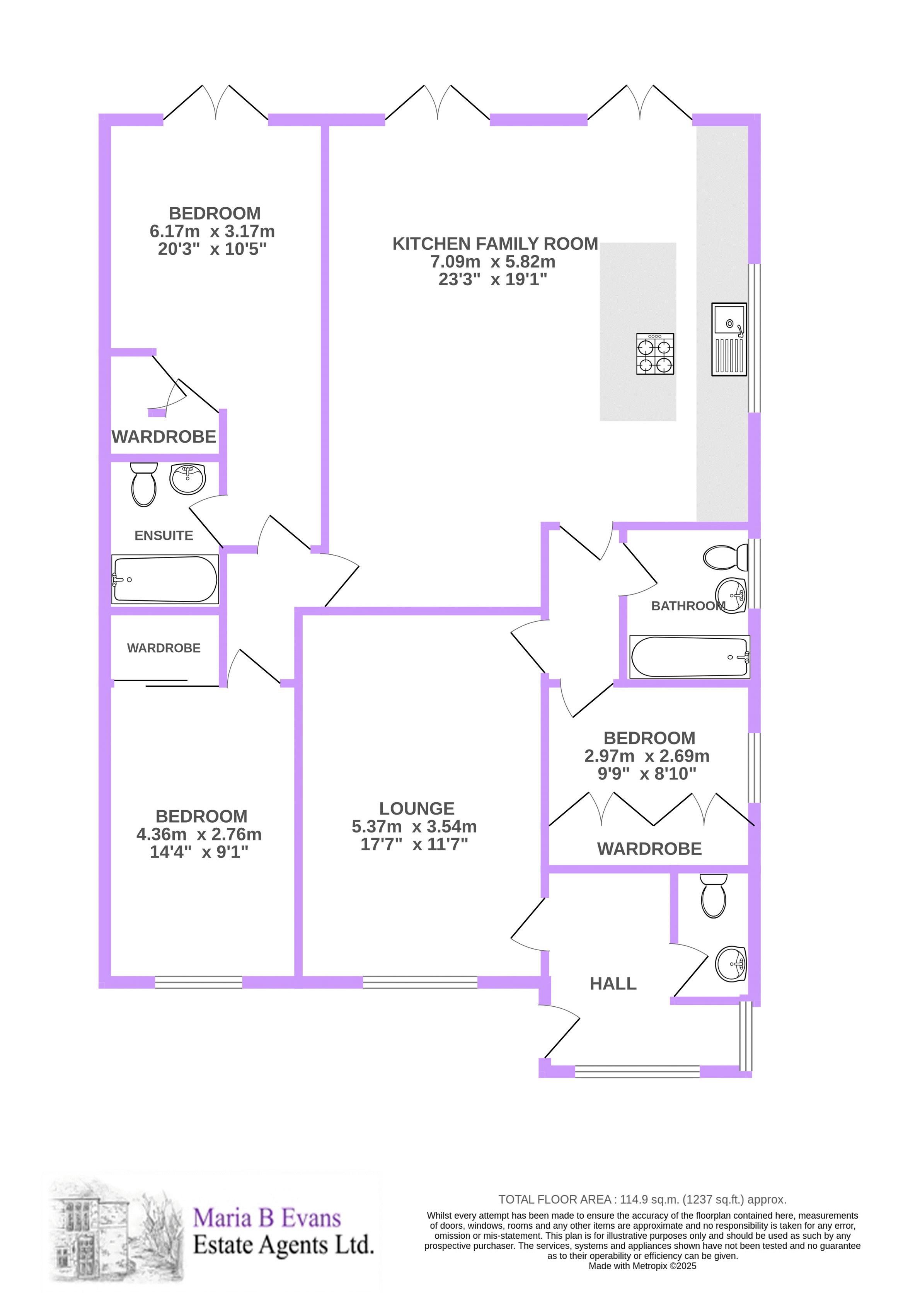 25, Robin Lane, Wigan floorplan
