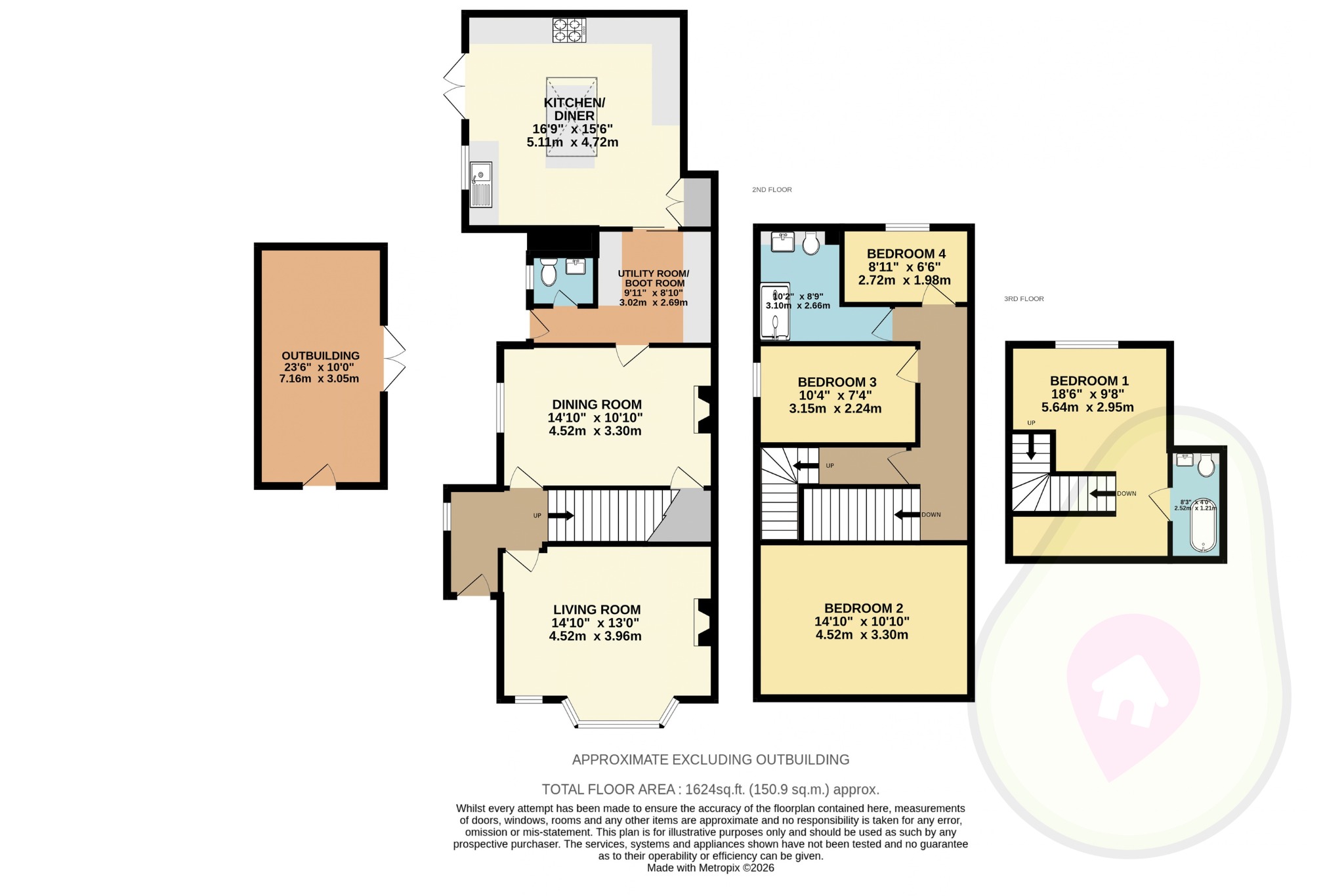 1 Holly Villas, Popeswood Road, Bracknell floorplan
