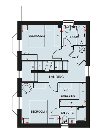 H93277, Broomfield Lane, Stocksbridge, Sheffield floorplan