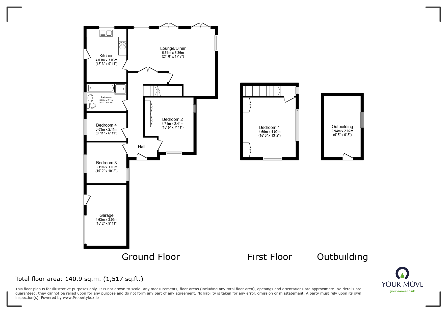 46, Ventnor Street, Warwickshire floorplan