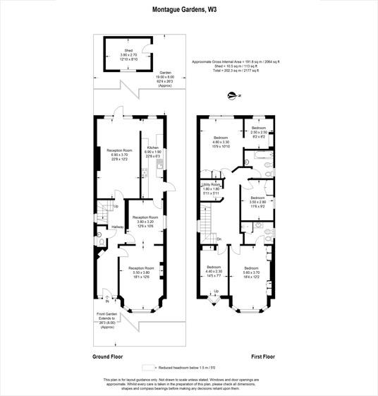 3 Bedrooms  to rent in Montague Gardens, London W3