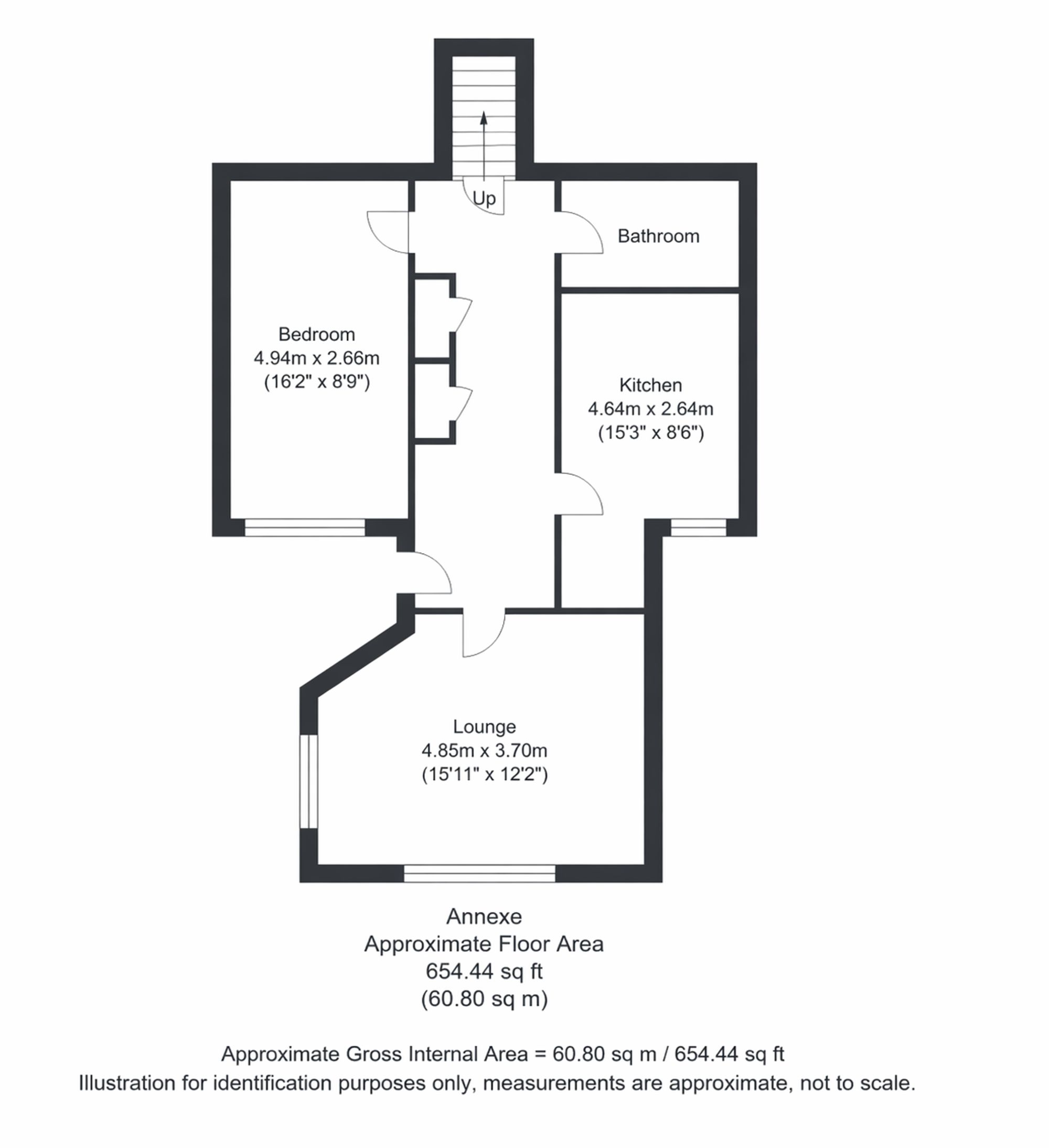 Little Court Croft Road, Crowborough floorplan