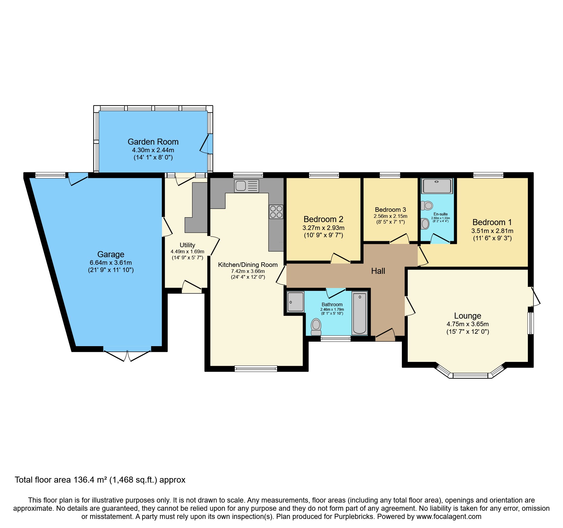 Mi-Casa,, Springfield Road, Boroughbridge floorplan