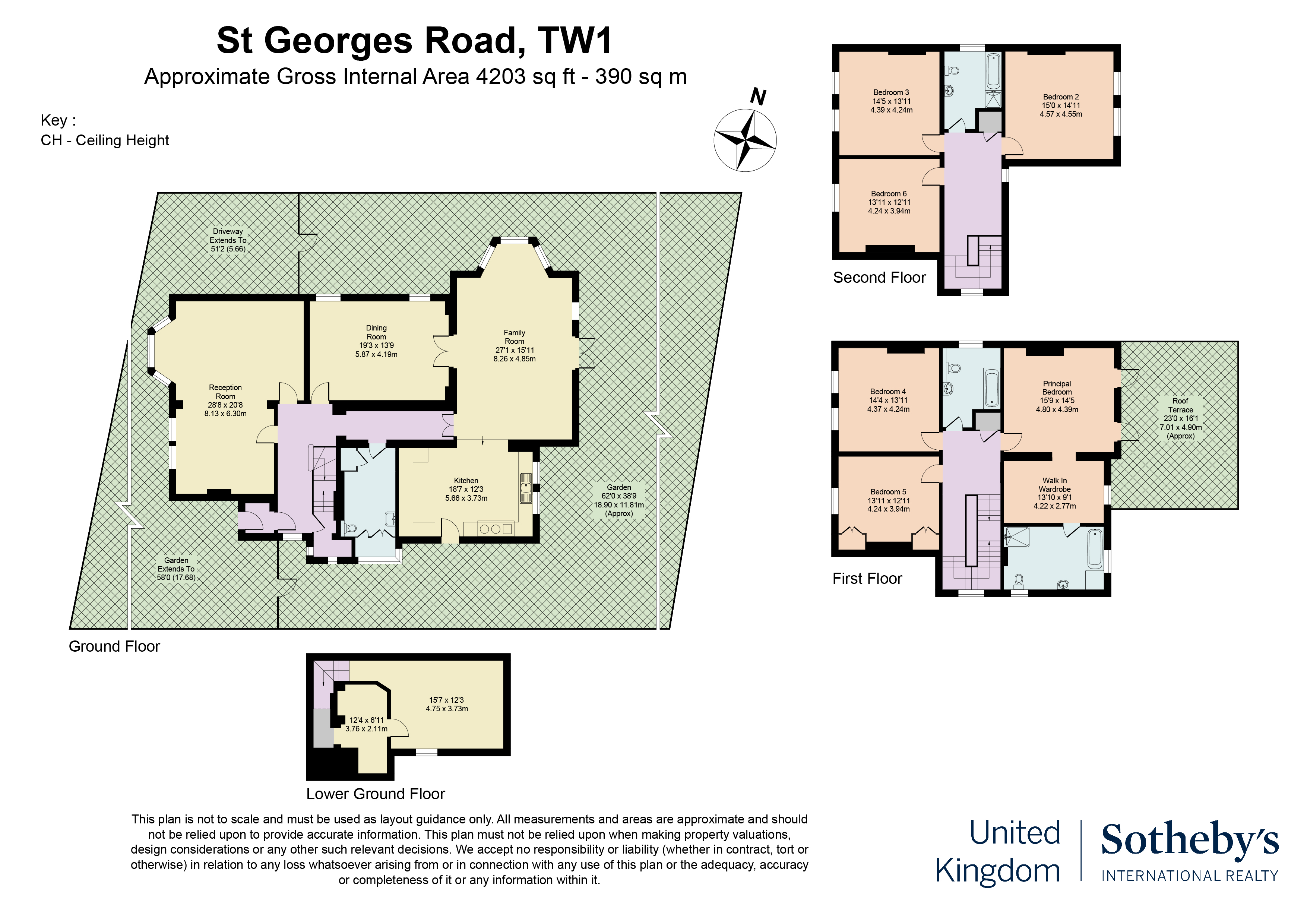 St., St. Georges Road, South West London floorplan