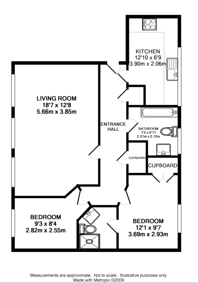 47 St. Georges Manor, Mandelbrote Drive, Oxford floorplan