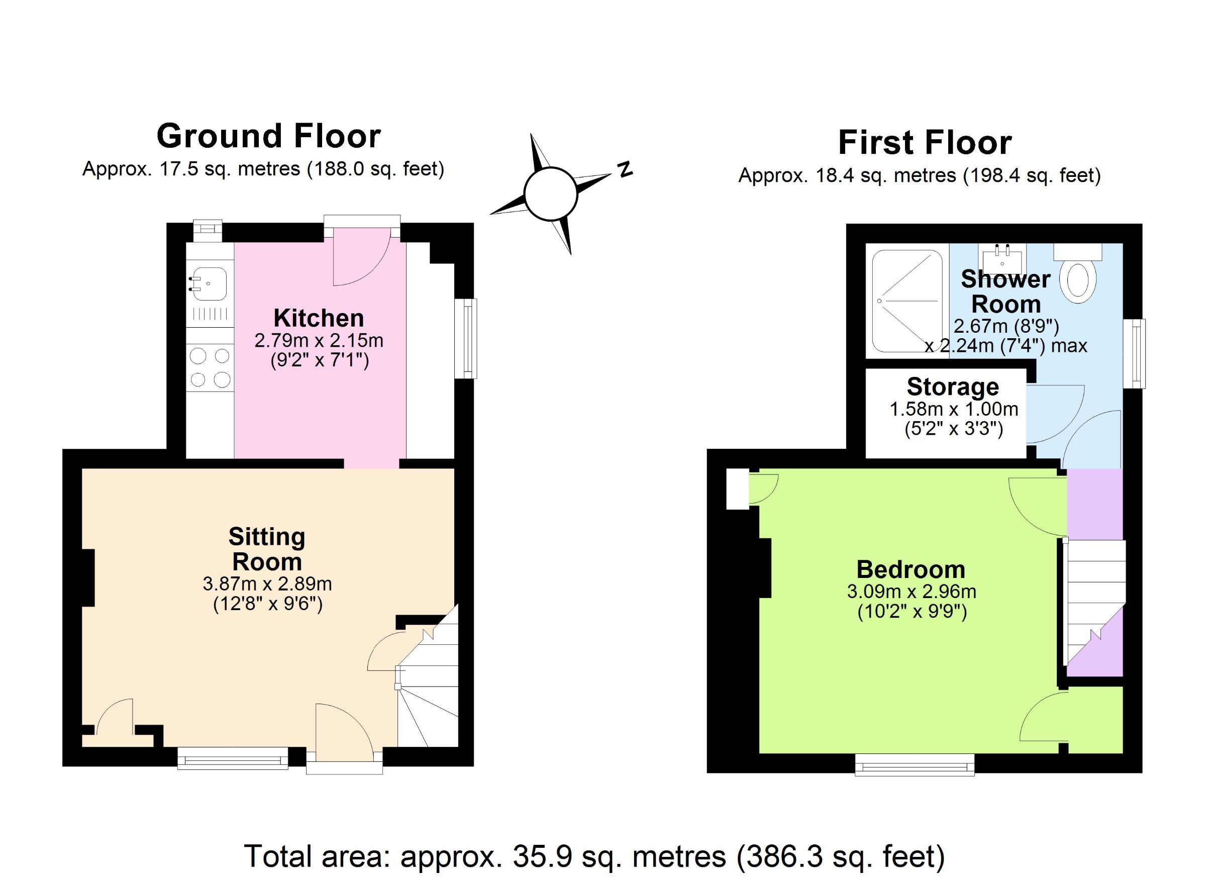 3 Jenners Cottages, Cranbrook floorplan