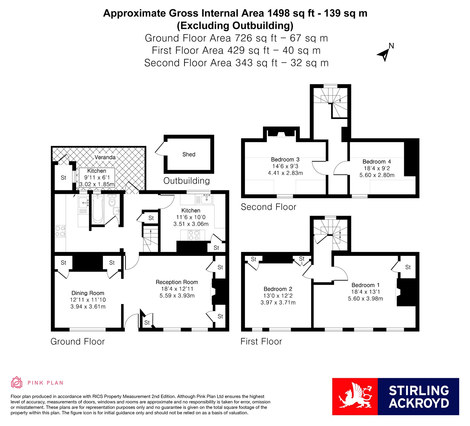 Peg Woffington Cottage, 167, High Street, Teddington floorplan