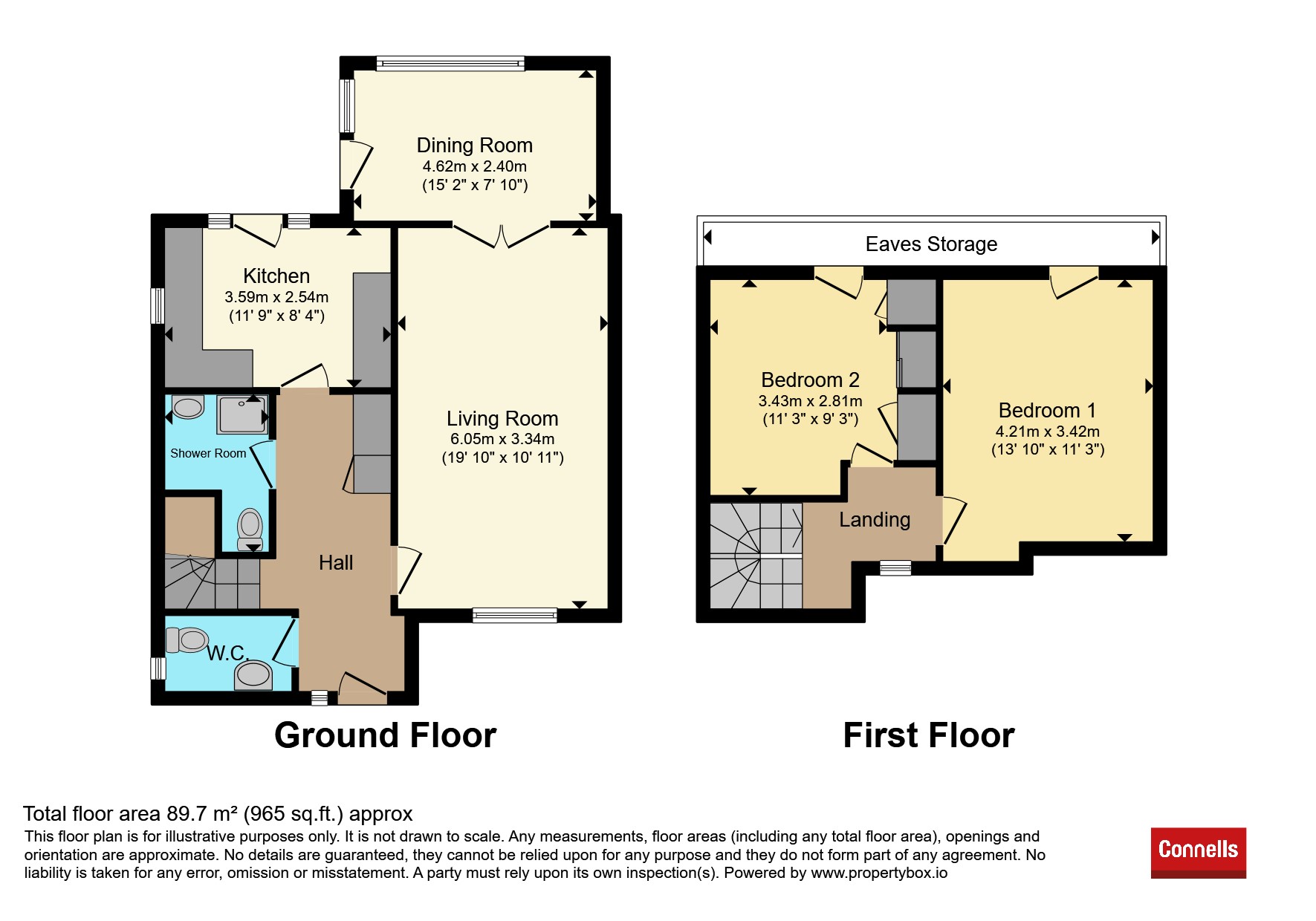 27, Endsleigh Court, Colchester floorplan