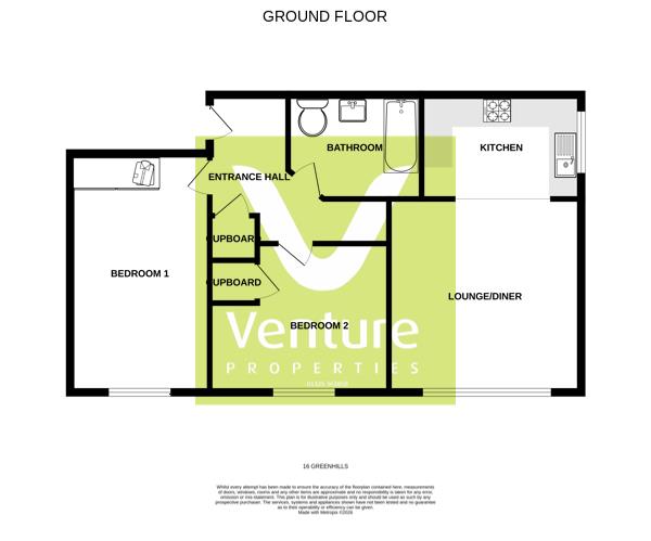 Greenhills, Darlington floorplan