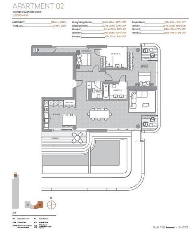 2 Bedrooms Flat for sale in Principal Tower, London EC2A