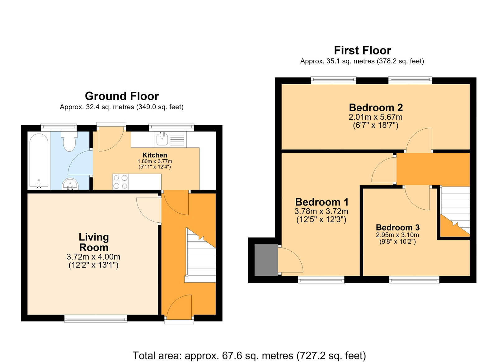 41, Church Street, Abertillery floorplan
