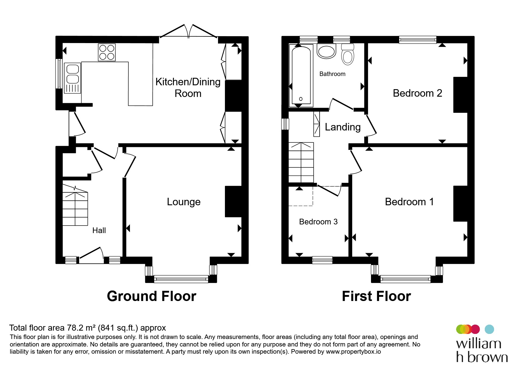 53, Barnsdale Estate, Castleford floorplan