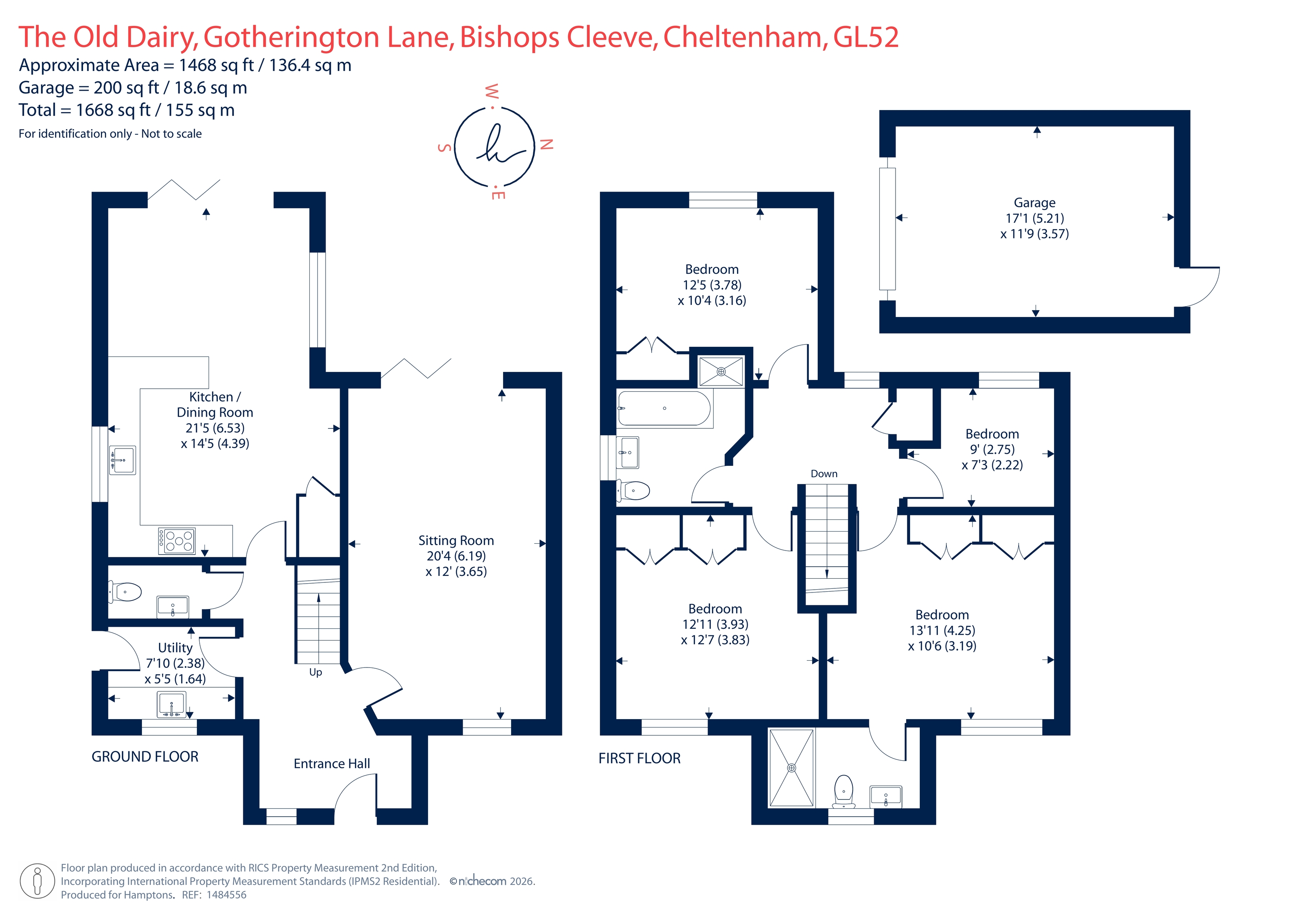 2, Gotherington Lane, Bishops Cleeve, Cheltenham floorplan