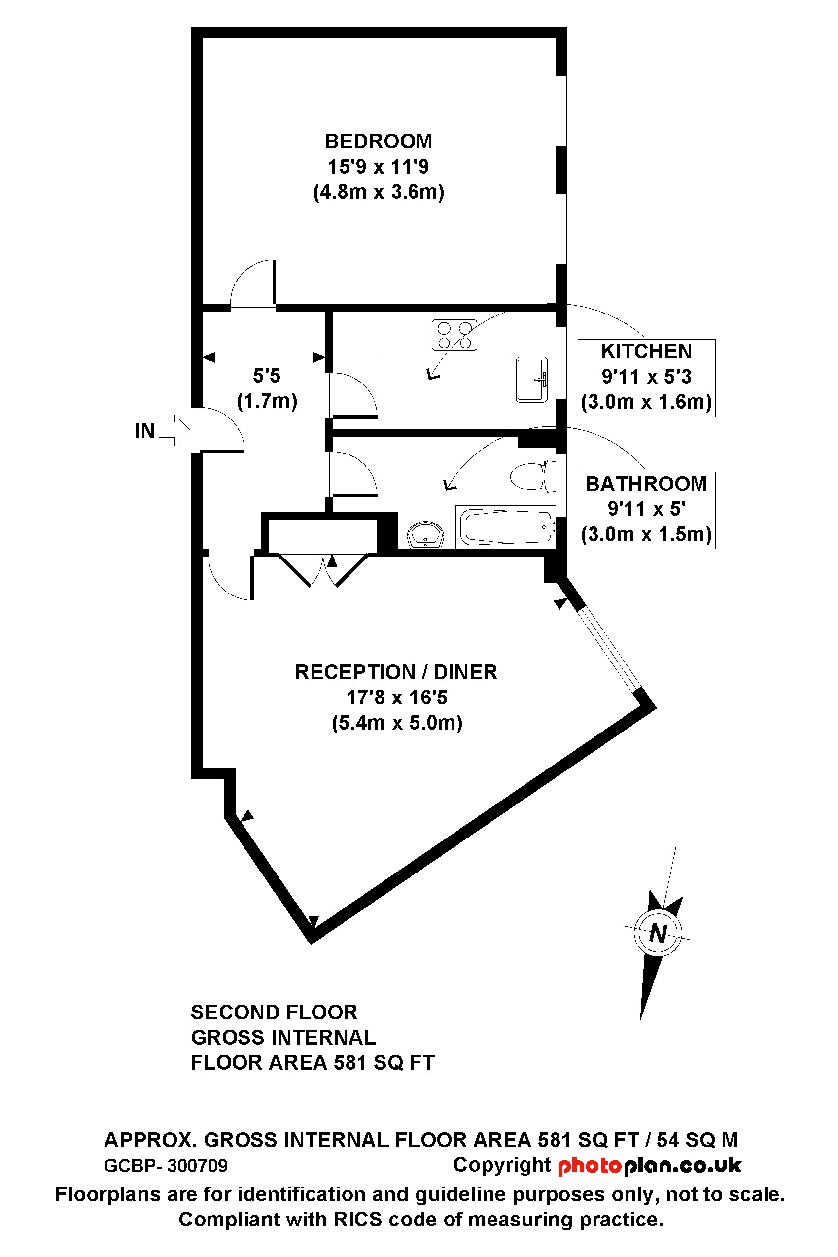 1 Bedrooms Flat to rent in Eton Place, Eton College Road, Belsize Park, London NW3