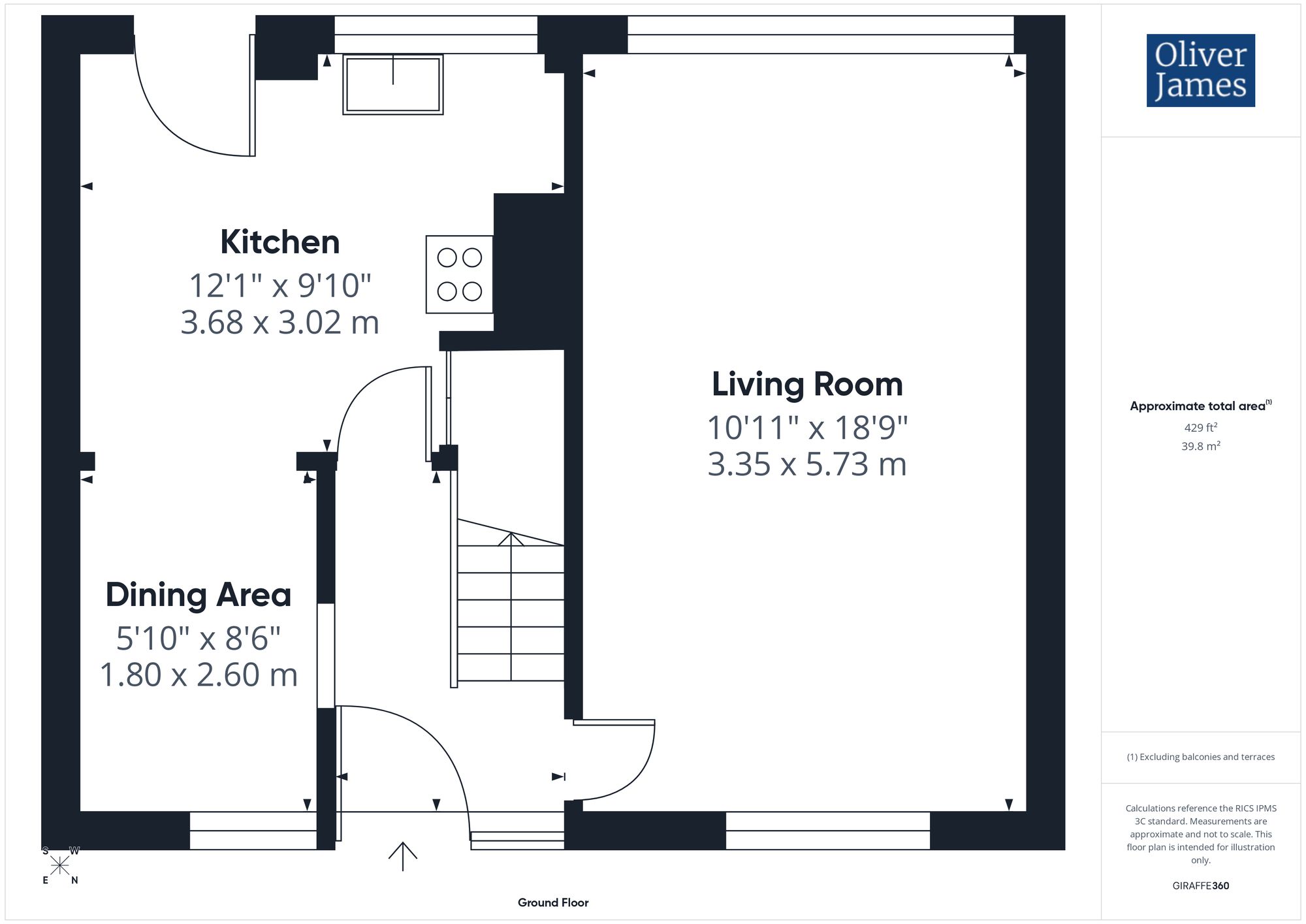 6, Maule Close, Huntingdon, Cambridgeshire. floorplan