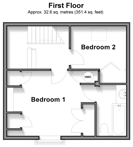 St. Pancras, Chichester floorplan