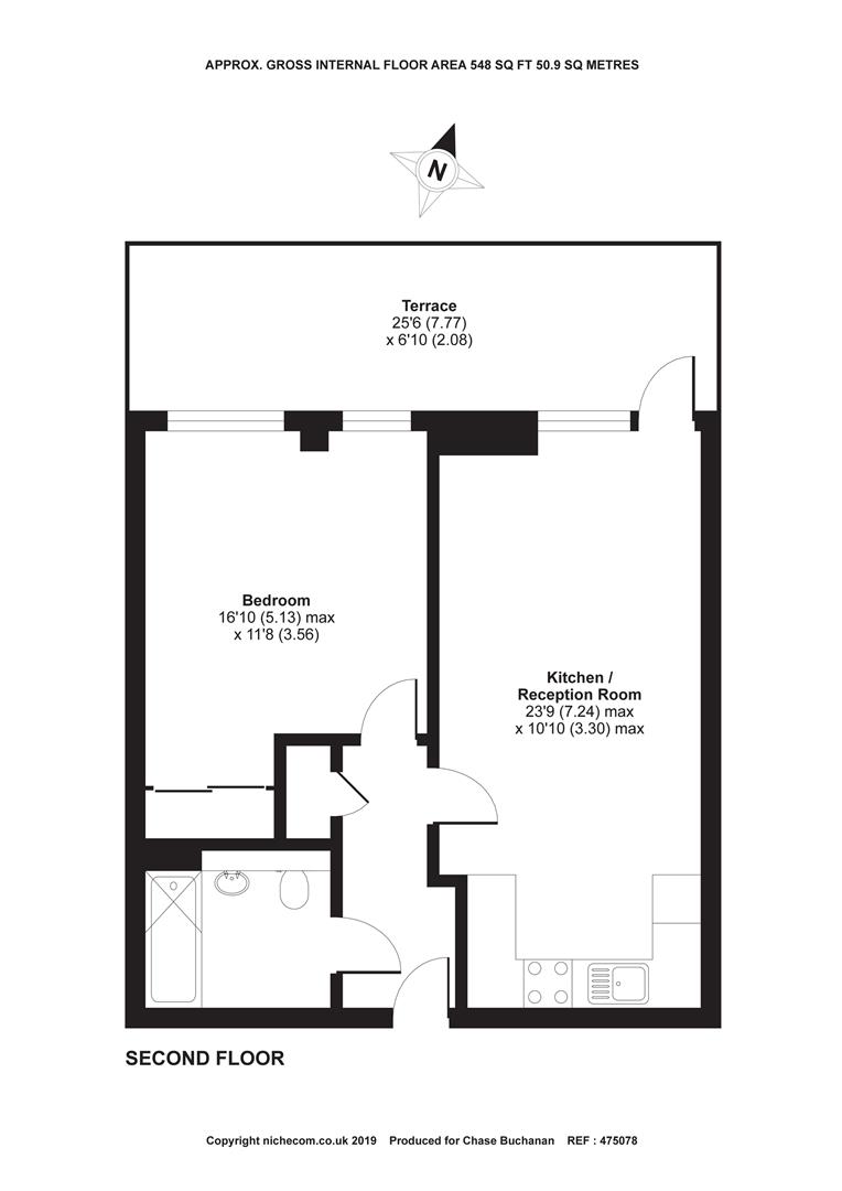 1 Bedrooms Flat for sale in Lower Richmond Road, Kew, Richmond TW9