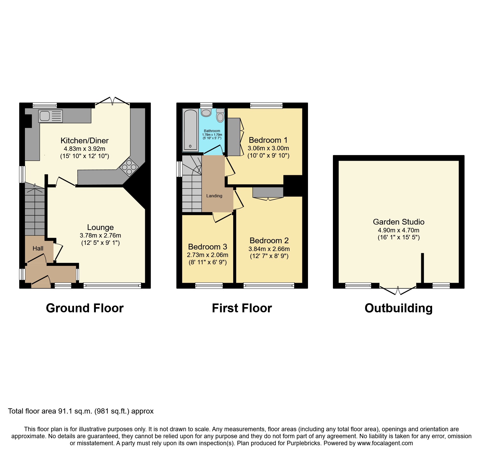 22, Eastwood Crescent, Bristol floorplan